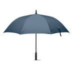 Branded 27 Inch Fibreglass Windproof Umbrella in Blue