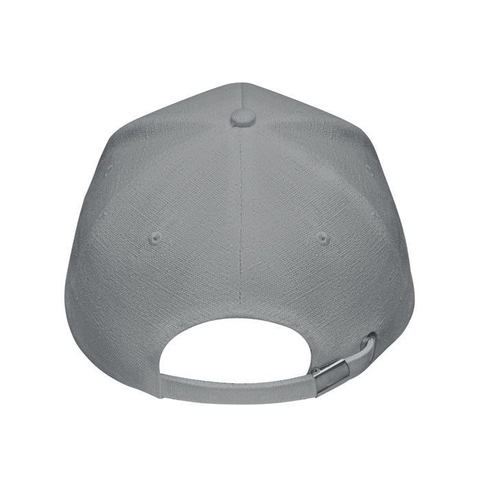 Branded 5 Panel Hemp Cap 370gsm without branding