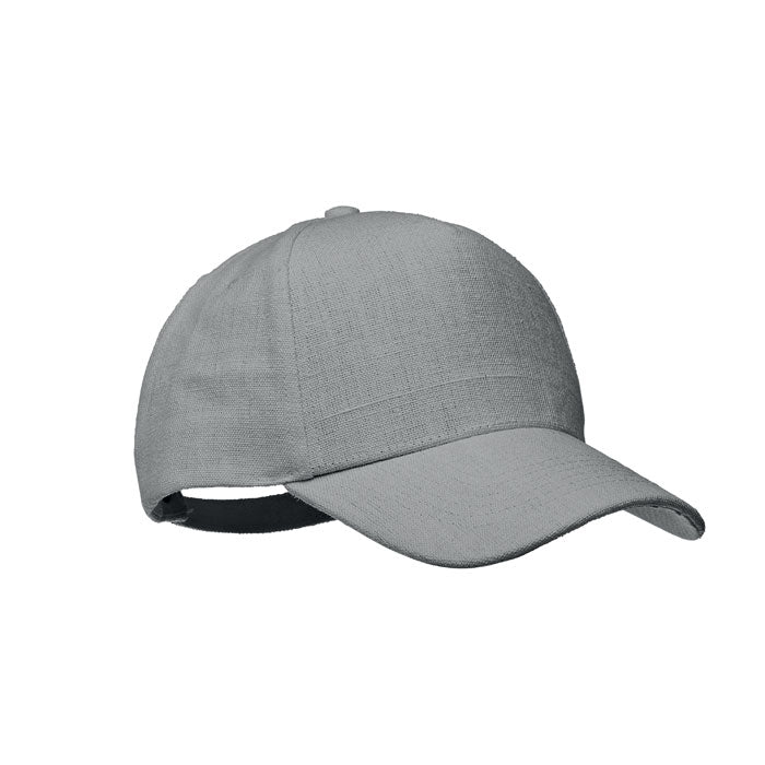 Branded 5 Panel Hemp Cap 370gsm