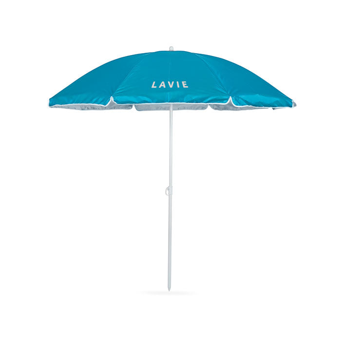 Branded Portable Sun Shade Umbrella in Blue