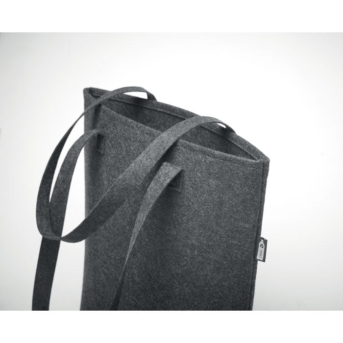 Branded RPET Felt Shopping Bag 40 x 15 x 42cm without branding