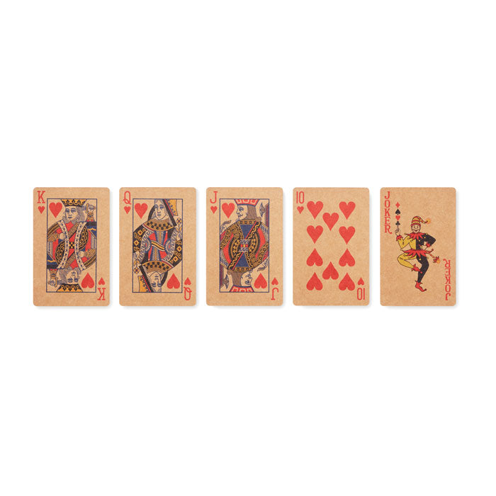Branded Recycled Paper Playing Cards without branding