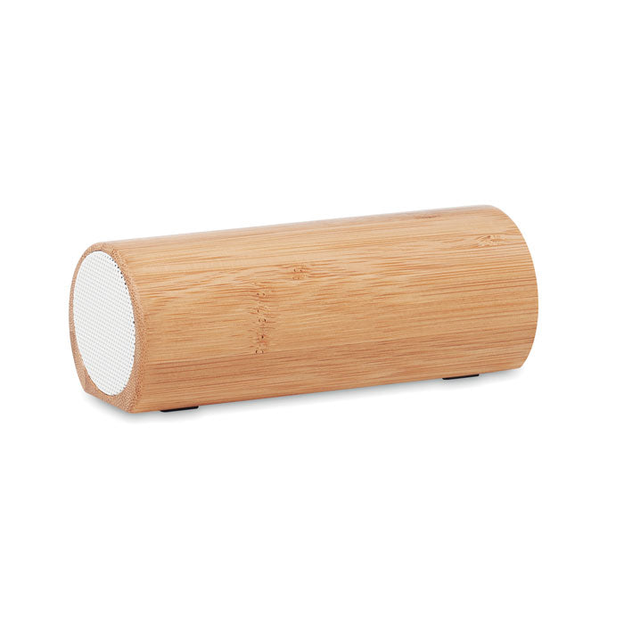Branded Bamboo Stereo Wireless Speaker