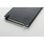 Branded A5 Recycled Leather Notebook - 160 Pages without branding