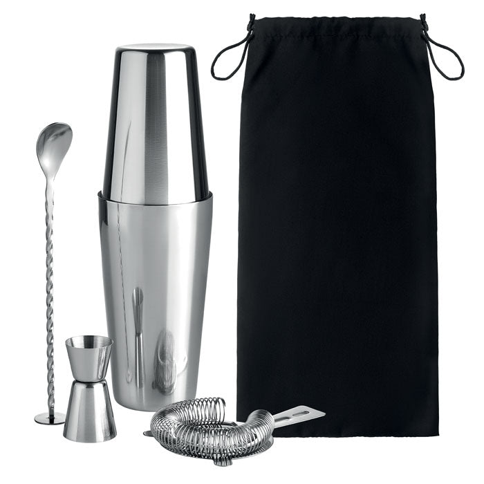 Branded Stainless Steel Cocktail Set 750ml
