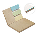 Branded Soft Cover Grass Paper Memo Set