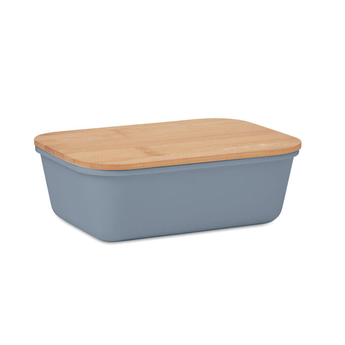 Branded Lunch Box with Bamboo Lid