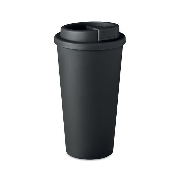 Branded PP Tumbler - 450ml in Black