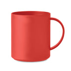 Branded Reusable PP Mug in Red