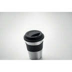 Branded Steel Tumbler with Silicone Lid without branding