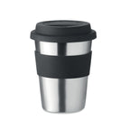 Branded Steel Tumbler with Silicone Lid without branding