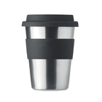 Branded Steel Tumbler with Silicone Lid without branding