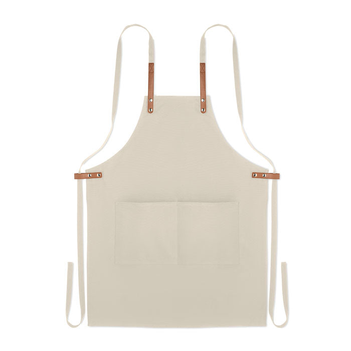 Branded Organic Cotton Canvas Apron 340gsm without branding