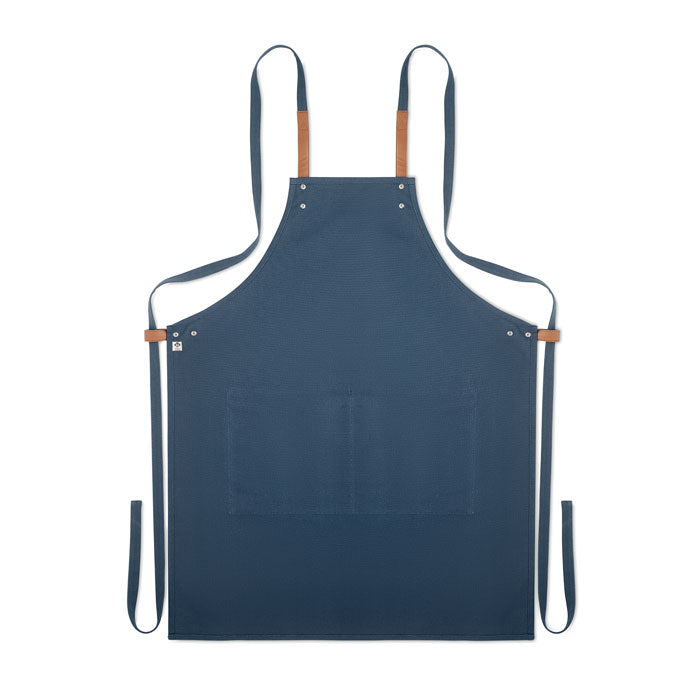 Branded Organic Cotton Canvas Apron 340gsm in Gift Box without branding
