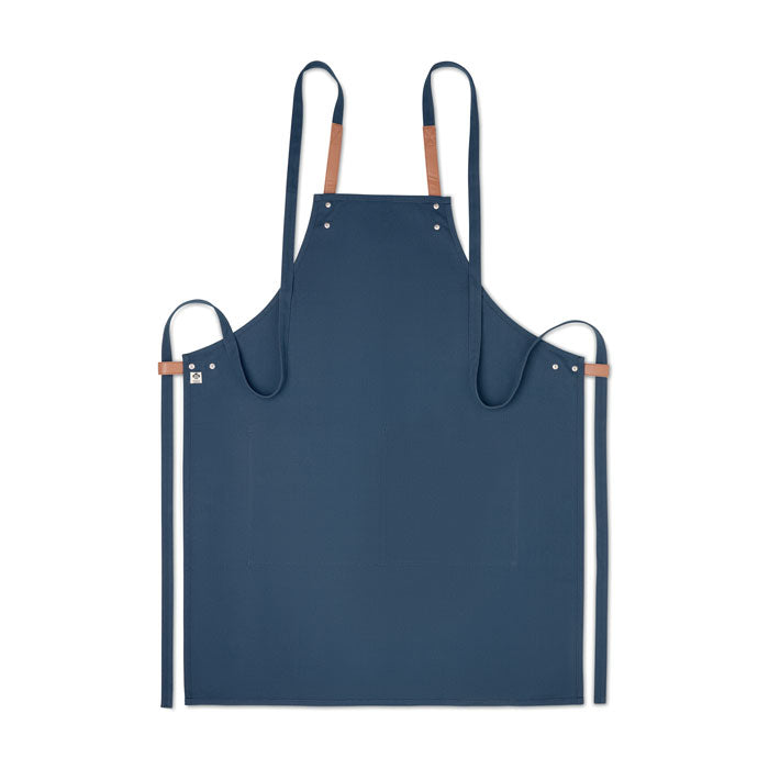Branded Organic Cotton Canvas Apron 340gsm in Gift Box without branding