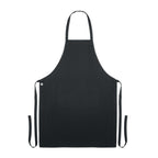 Branded Organic Cotton Kitchen Apron 200gsm without branding