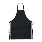 Branded Organic Cotton Kitchen Apron 200gsm without branding