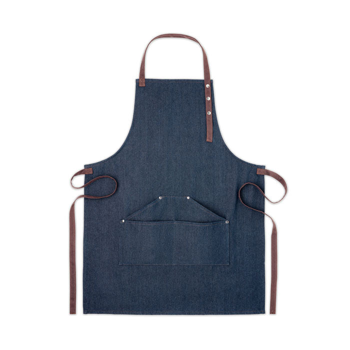 Branded Denim Kitchen Apron 240gsm without branding