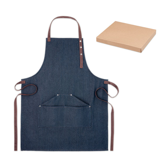 Branded Denim Kitchen Apron 240gsm