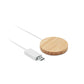 Magnetic Bamboo Wireless Charger