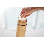 Branded Bamboo Tea Infuser Flask