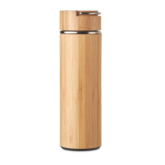 Branded Bamboo Tea Infuser Flask without branding