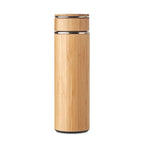 Branded Bamboo Tea Infuser Flask