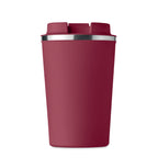 Branded double wall tumbler, side view