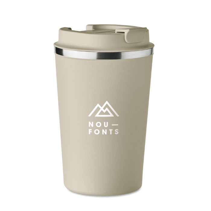 Double wall stainless steel tumbler with PP lid