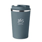 Double wall stainless steel tumbler with PP lid