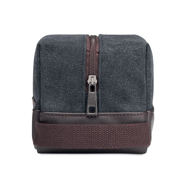 Branded Canvas Cosmetic Bag
