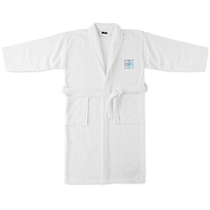 Branded Organic Cotton Bathrobe