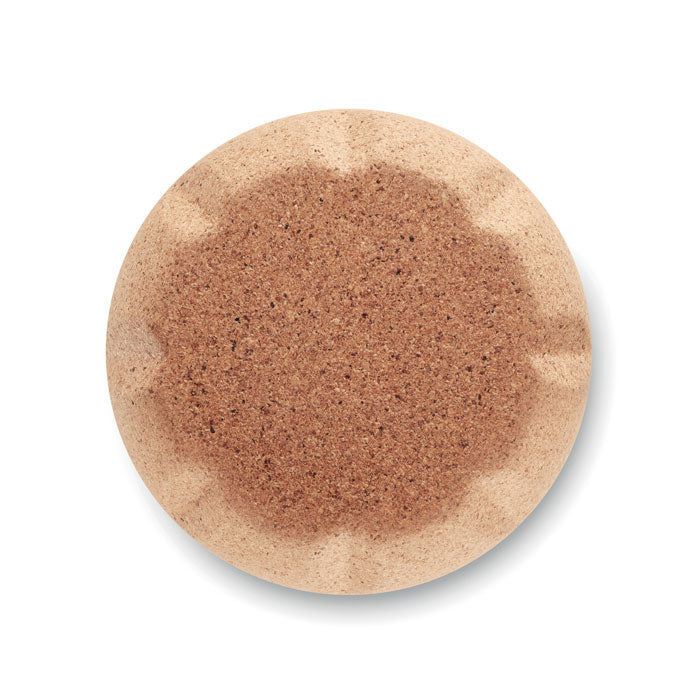 Branded Double Wall Water Bottle with Cork Base without branding