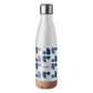 Double Wall Water Bottle with Cork Base