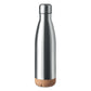 Double Wall Water Bottle with Cork Base