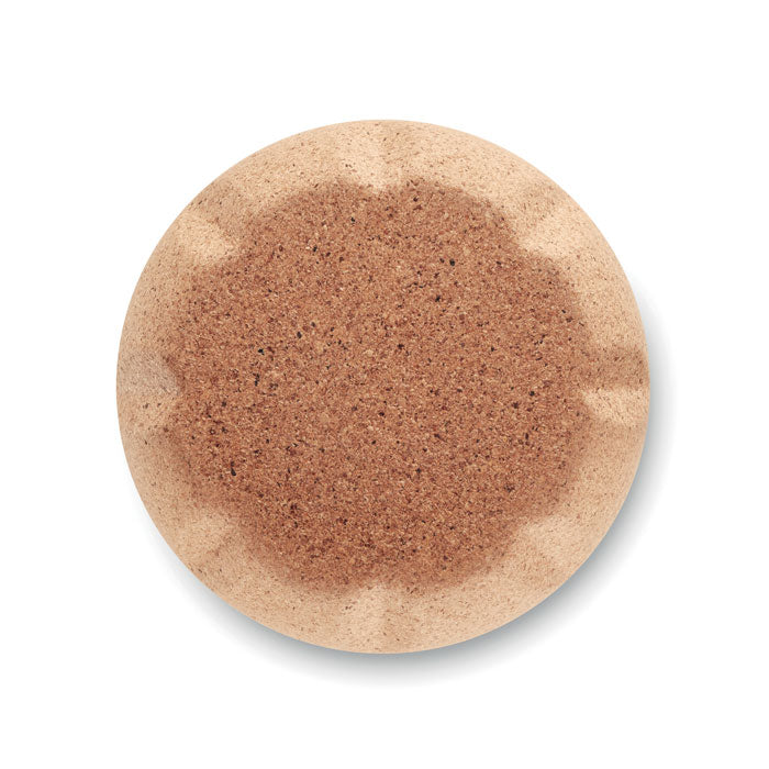 Branded Double Wall Water Bottle with Cork Base