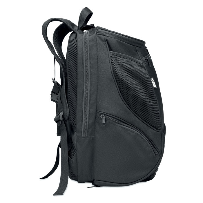 Branded 600D RPET Sports Rucksack without branding