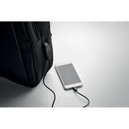 Branded Laptop Backpack in 300D RPET 29 x 12 x 41cm without branding