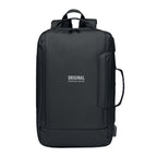Branded Laptop Backpack in 300D RPET 28 x 12 x 42cm