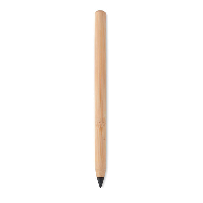 Branded bamboo inkless pen