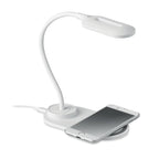 Branded Desktop Light with 10W Wireless Charger without branding
