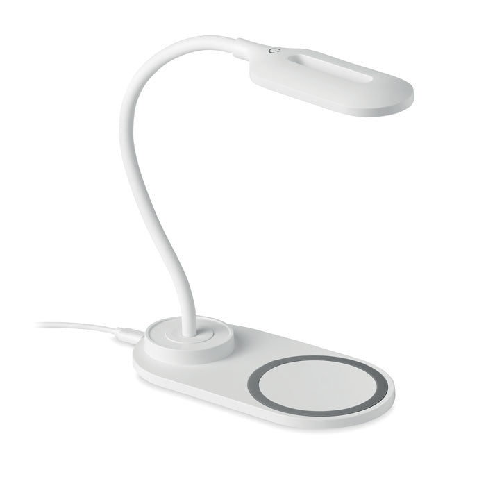 Branded Desktop Light with 10W Wireless Charger