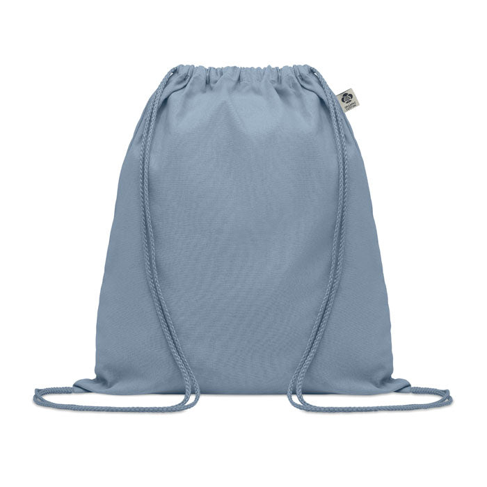 Branded Organic Cotton Drawstring Bag without branding