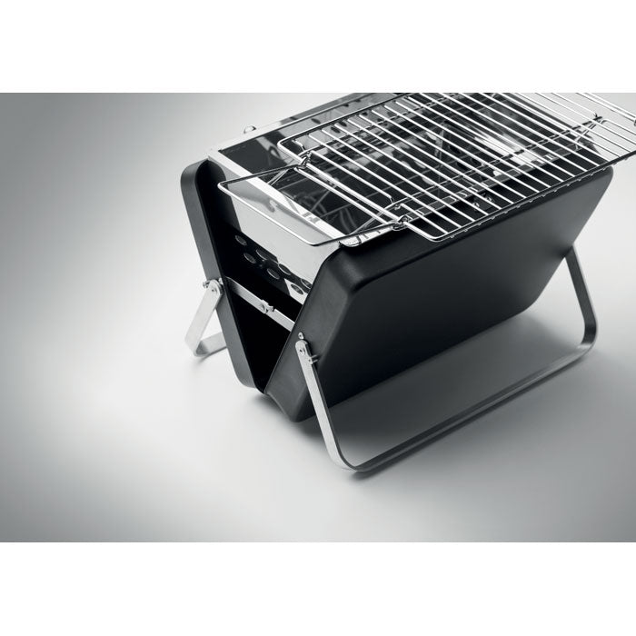Branded Portable Suitcase Barbecue with Stand without branding