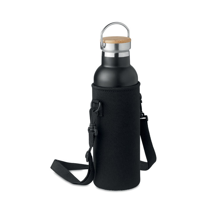 Branded Vacuum Flask with Carrying Bag without branding