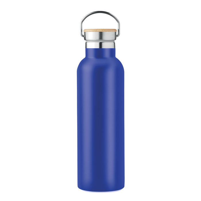Branded Vacuum Flask with Bamboo Lid - 750ml without branding
