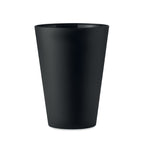 Branded Reusable Festival Cup - 300ml in Black