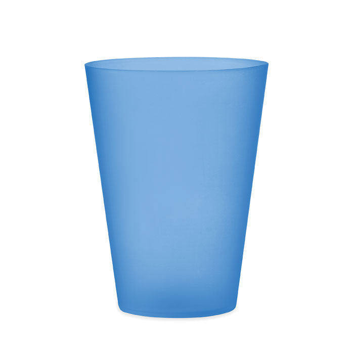 Branded Reusable Festival Cup - 300ml in Blue