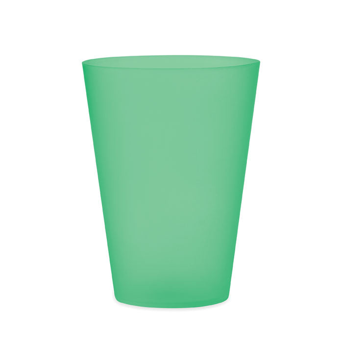 Branded Reusable Festival Cup - 300ml in Green