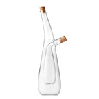 Branded Glass Oil and Vinegar Bottle Set without branding
